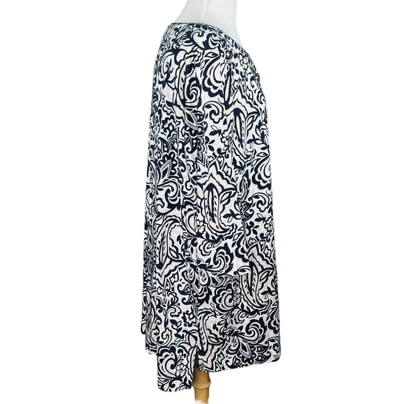 Lands’ End Women’s Paisley Print Tunic Plus Size 2X EUC - Picture 4 of 14